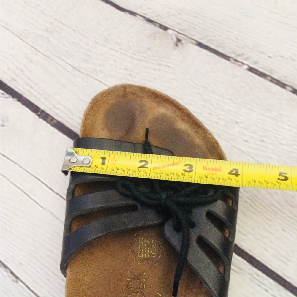 Birkenstock lace-up sandals w/cutwork detail - Picture 8 of 8